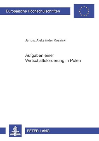Aufgaben Einer Wirtschaftsfoerderungsbank in Polen
