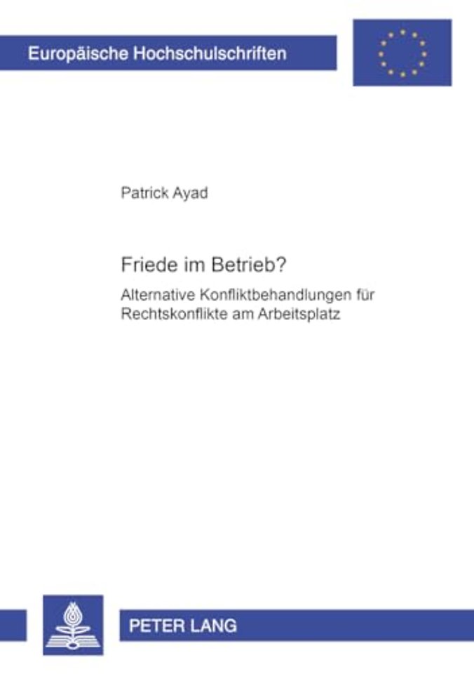 Friede Im Betrieb?