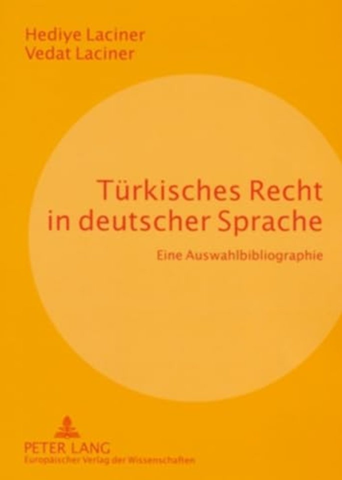Tuerkisches Recht in Deutscher Sprache