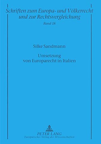 Umsetzung von Europarecht in Italien