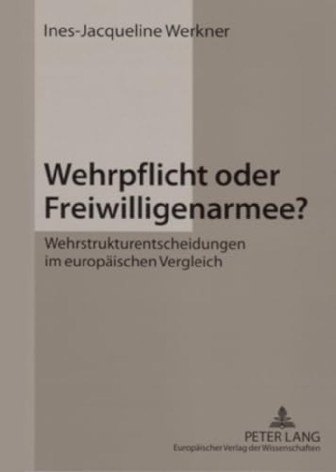Wehrpflicht Oder Freiwilligenarmee?