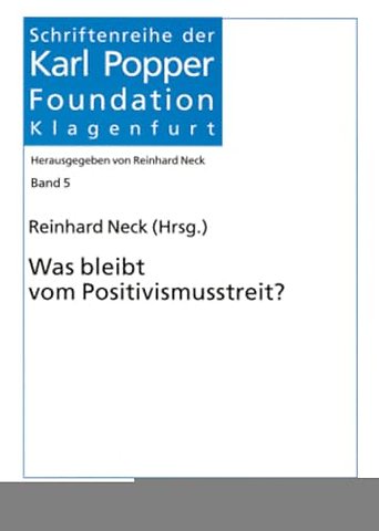 Was Bleibt Vom Positivismusstreit?