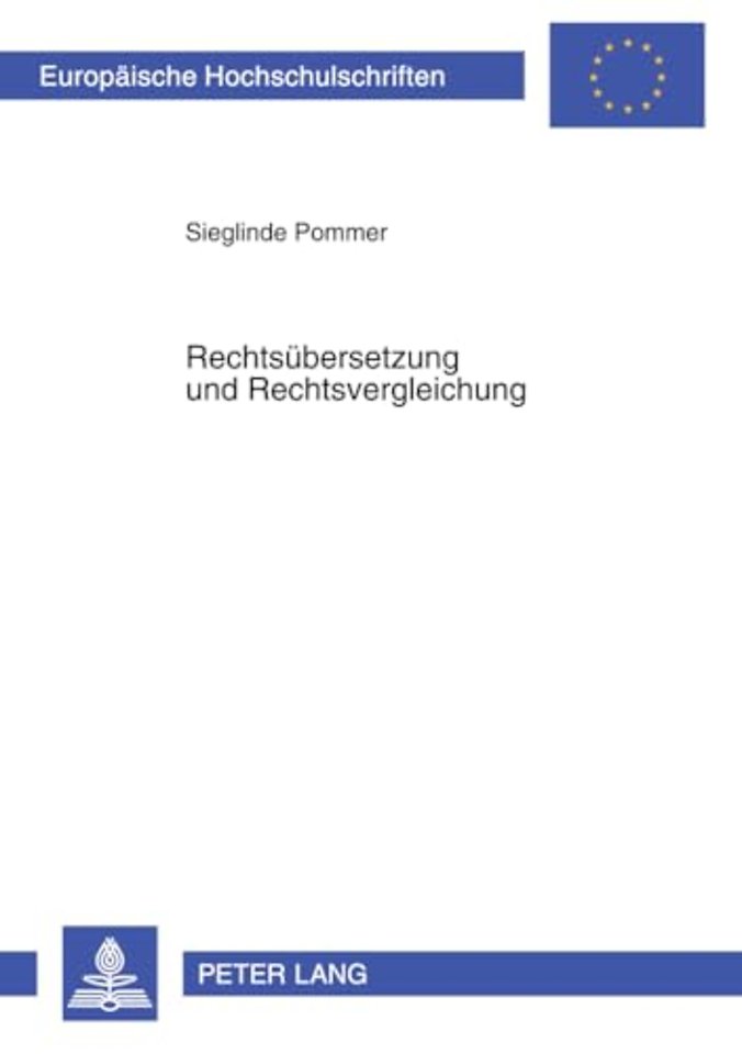 Rechtsuebersetzung und Rechtsvergleichung