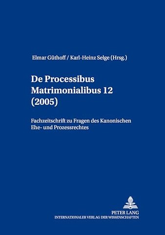 de Processibus Matrimonialibus