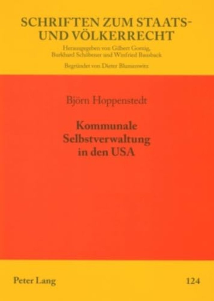 Kommunale Selbstverwaltung in Den USA
