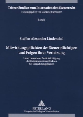 Mitwirkungspflichten Des Steuerpflichtigen Und Folgen Ihrer Verletzung