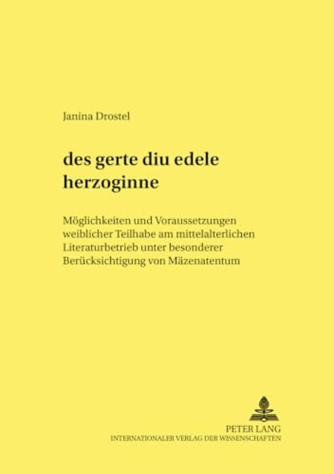 «des gerte diu edele herzoginne»