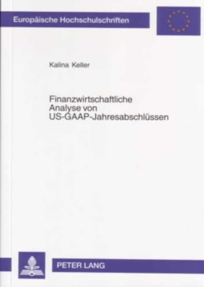 Finanzwirtschaftliche Analyse Von Us-Gaap-Jahresabschluessen