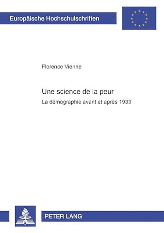 Une Science de la Peur
