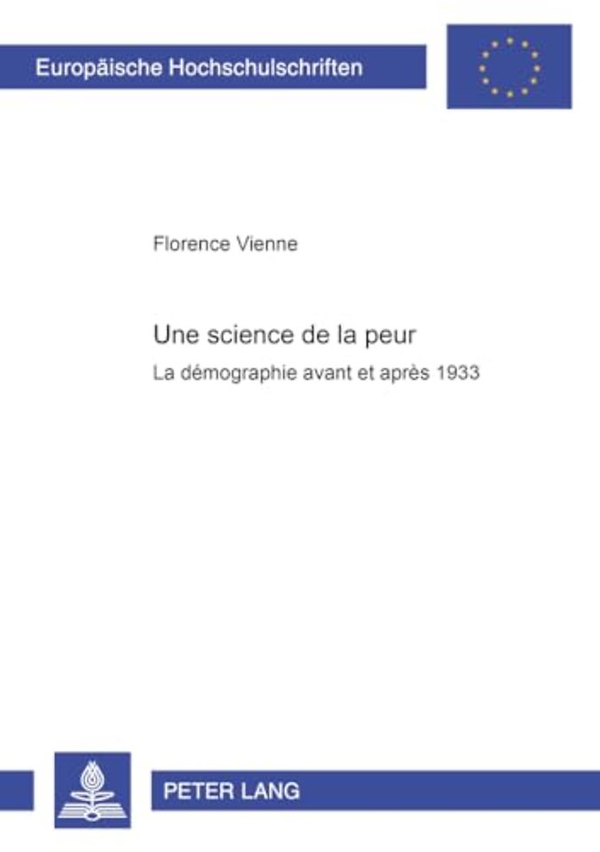 Une Science de la Peur