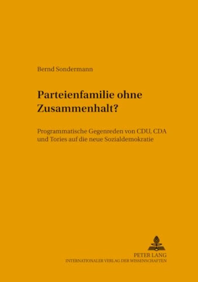 Parteienfamilie Ohne Zusammenhalt?