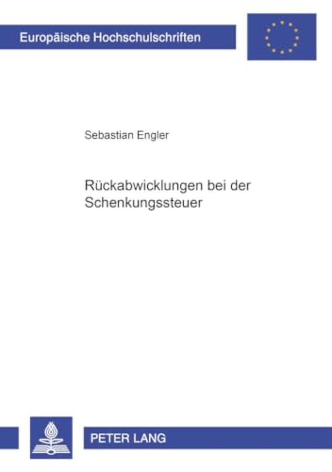 Rueckabwicklungen Bei Der Schenkungsteuer