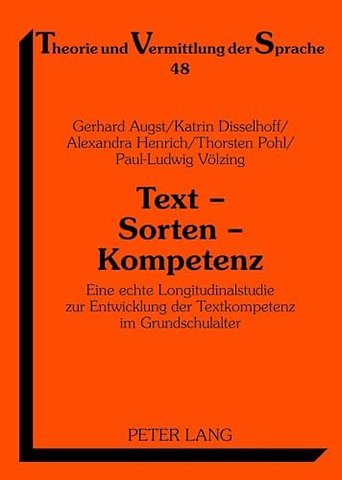 Text - Sorten - Kompetenz