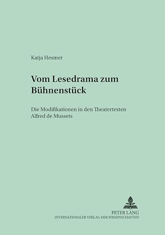 Vom Lesedrama zum Buehnenstueck