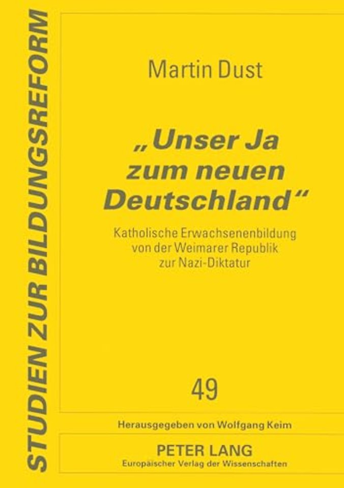 Unser Ja zum neuen Deutschland