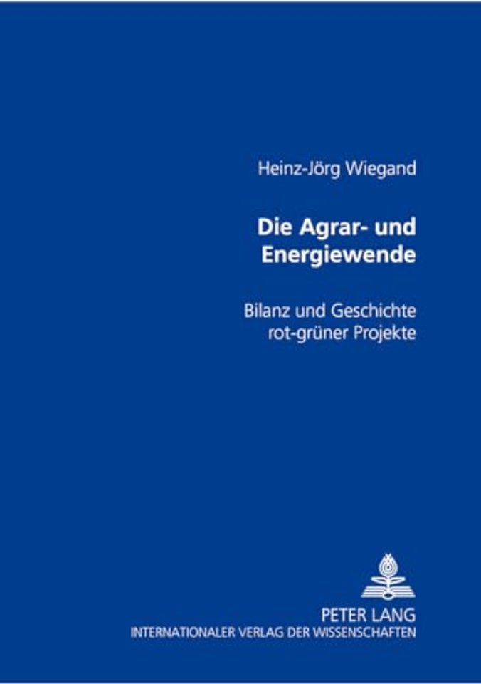 Die Agrar- Und Energiewende