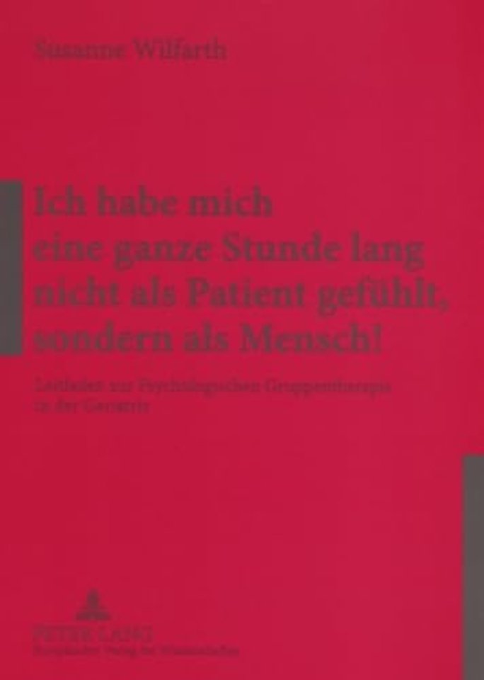 Ich Habe Mich Eine Ganze Stunde Lang Nicht ALS Patient Gefuehlt, Sondern ALS Mensch!