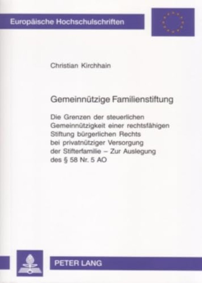 Gemeinnuetzige Familienstiftung