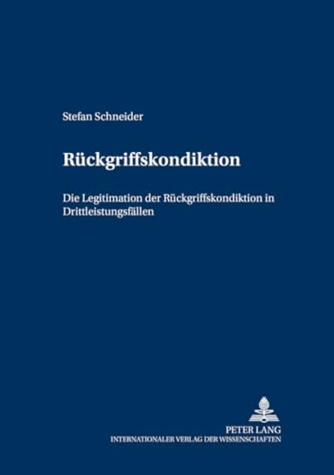 Rueckgriffskondiktion