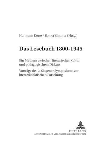 Das Lesebuch 1800-1945
