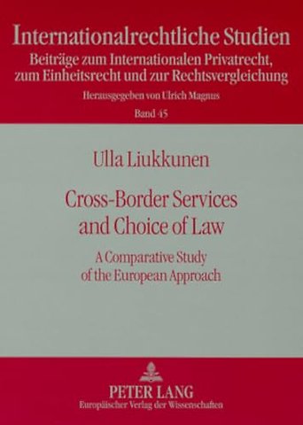 Cross-Border Services and Choice of Law