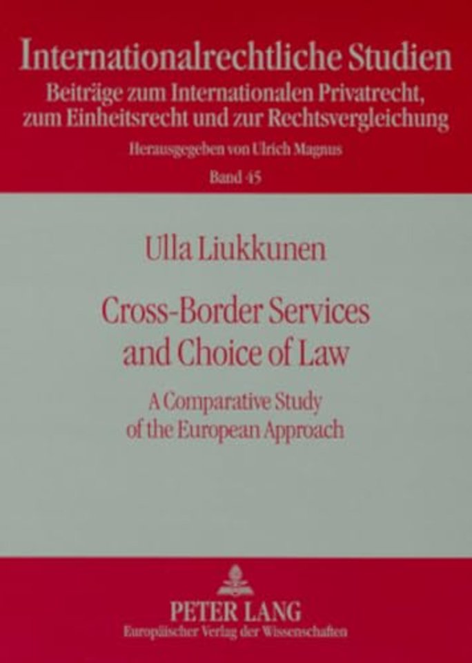 Cross-Border Services and Choice of Law
