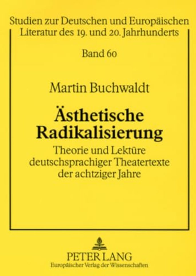 Aesthetische Radikalisierung