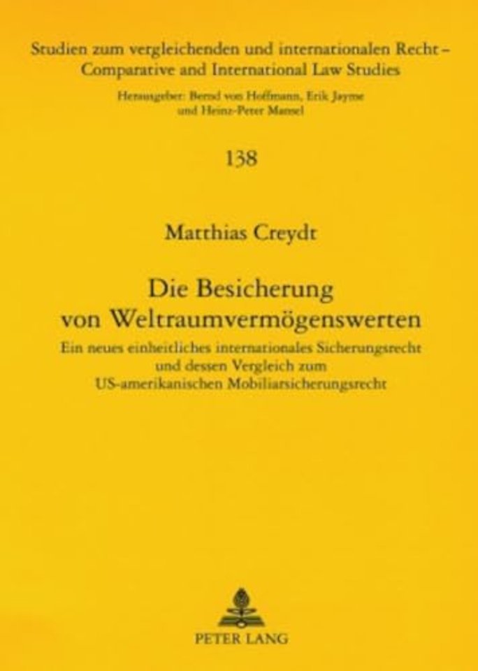Die Besicherung Von Weltraumvermoegenswerten