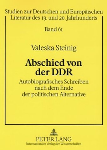 Abschied Von Der Ddr