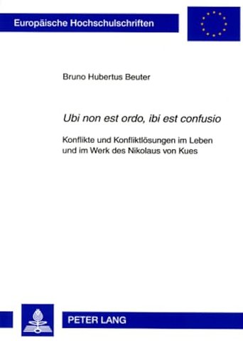 Ubi Non Est Ordo, Ibi Est Confusio