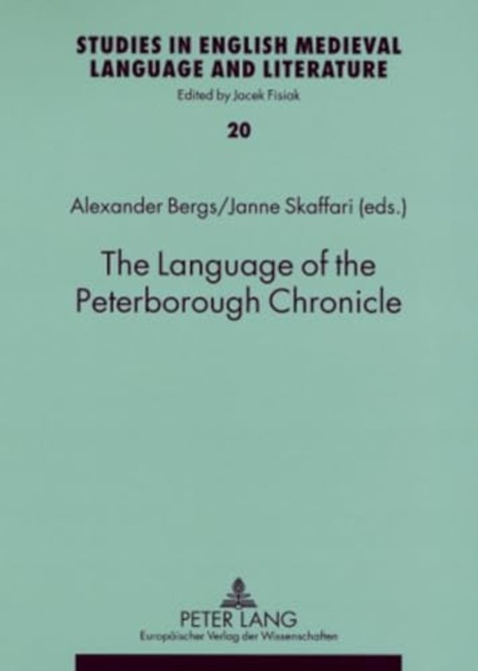 The Language of the Peterborough Chronicle