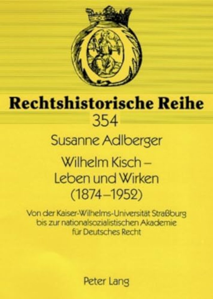 Wilhelm Kisch - Leben und Wirken (1874-1952)