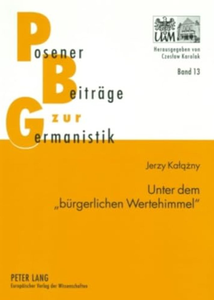 Unter dem «buergerlichen Wertehimmel»