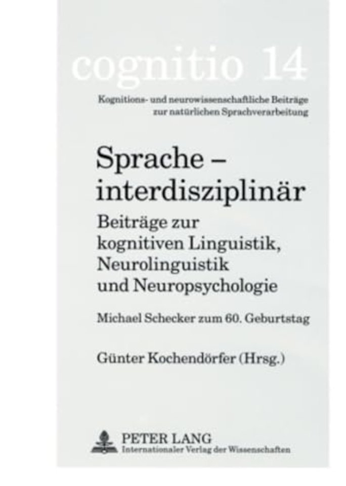 Sprache - Interdisziplinaer