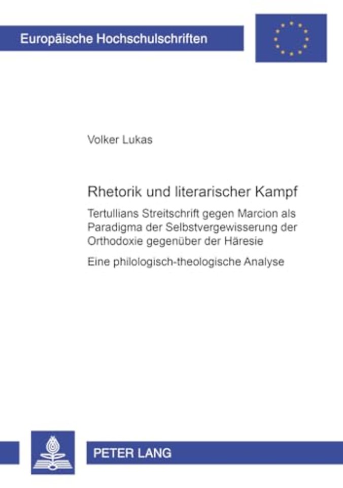 Rhetorik Und Literarischer 'Kampf'