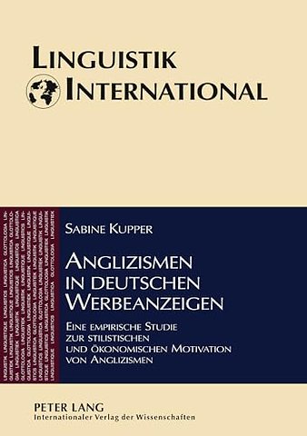 Anglizismen in deutschen Werbeanzeigen