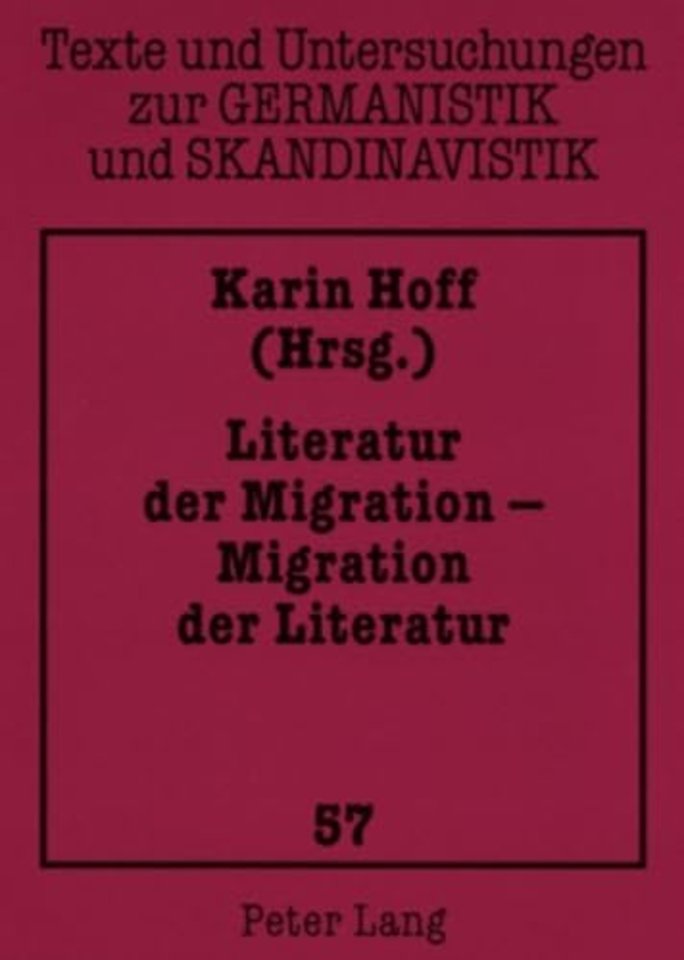 Literatur Der Migration - Migration Der Literatur