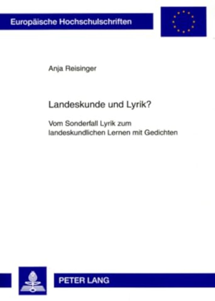 Landeskunde Und Lyrik?