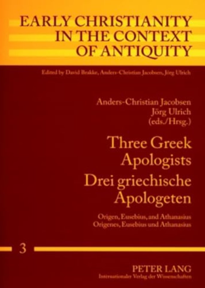 Three Greek Apologists Drei Griechische Apologeten