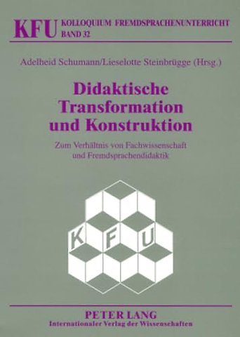 Didaktische Transformation Und Konstruktion
