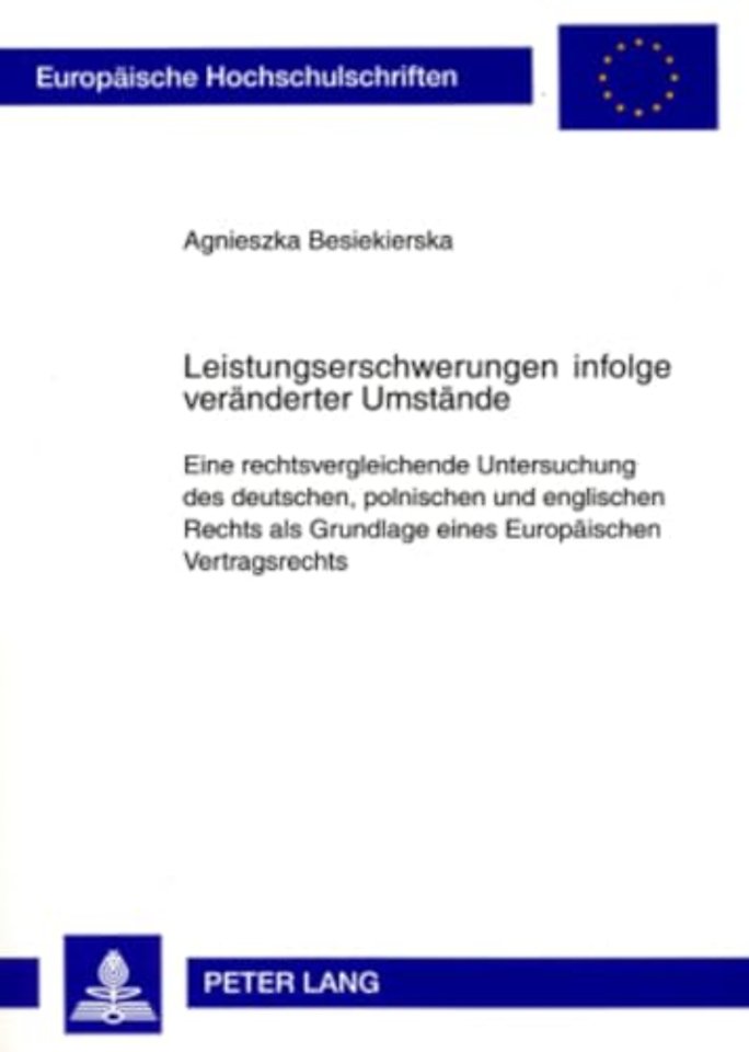 Leistungserschwerungen Infolge Veraenderter Umstaende