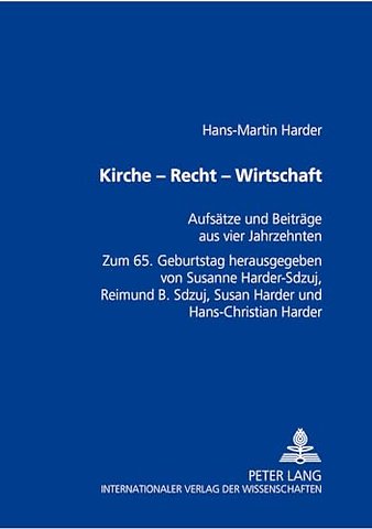Kirche - Recht - Wirtschaft