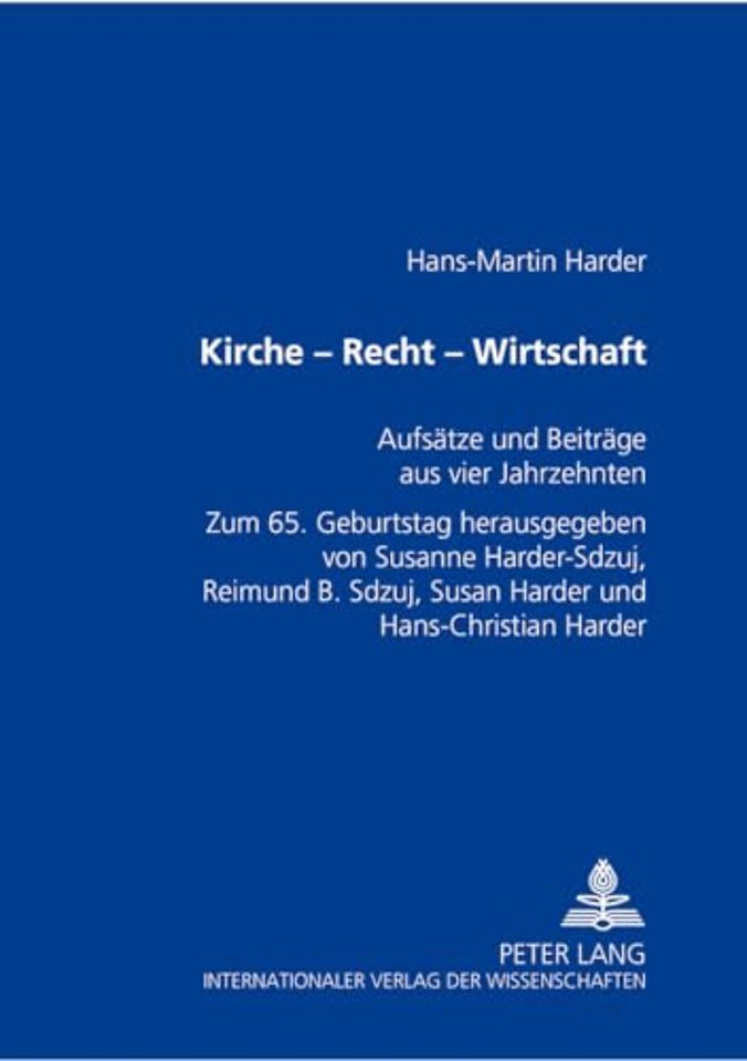 Kirche - Recht - Wirtschaft