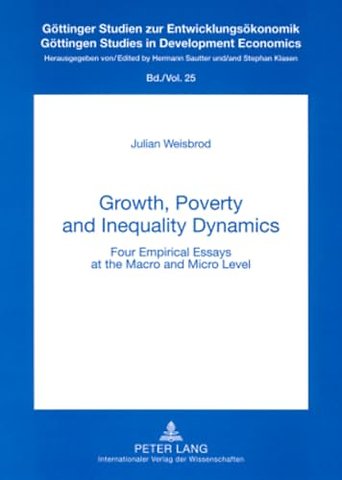 Growth, Poverty and Inequality Dynamics