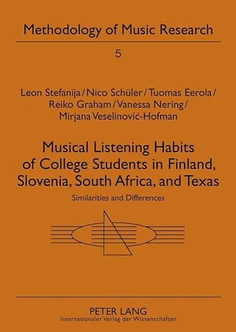 Musical Listening Habits of College Students in Finland, Slovenia, South Africa, and Texas