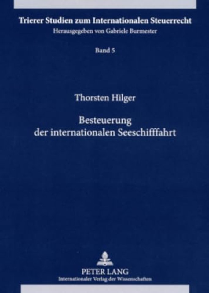 Besteuerung Der Internationalen Seeschifffahrt