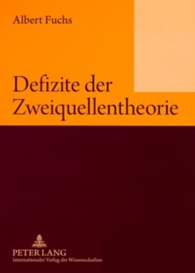 Defizite Der Zweiquellentheorie