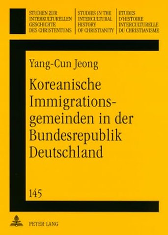 Koreanische Immigrationsgemeinden in Der Bundesrepublik Deutschland
