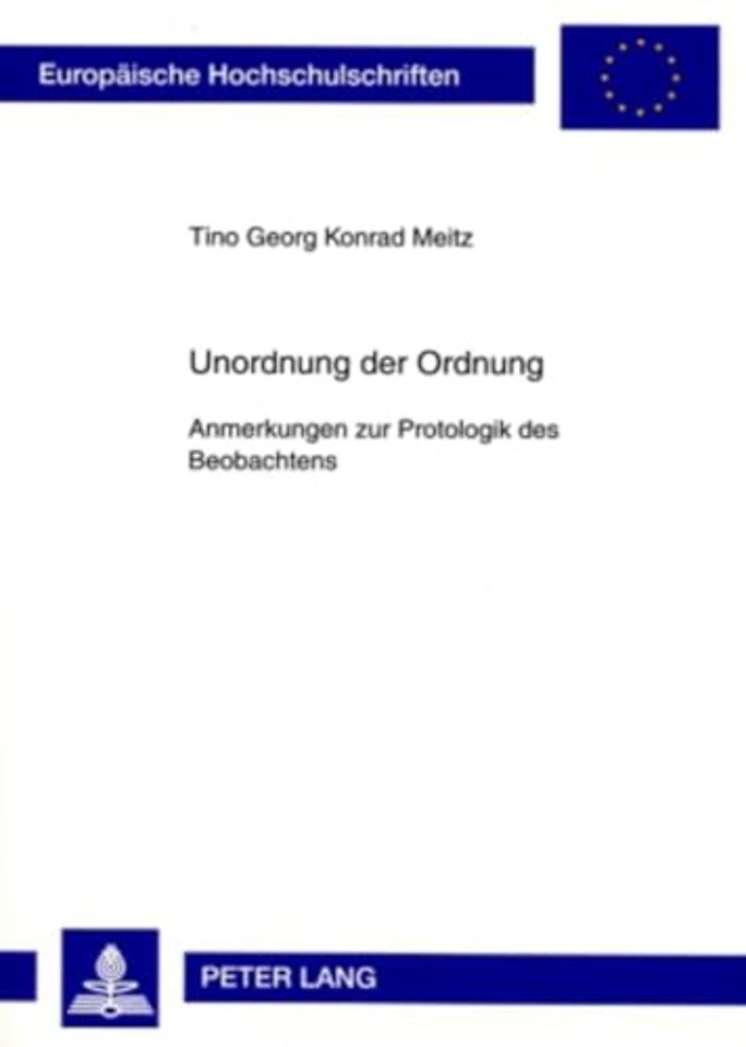 Unordnung Der Ordnung