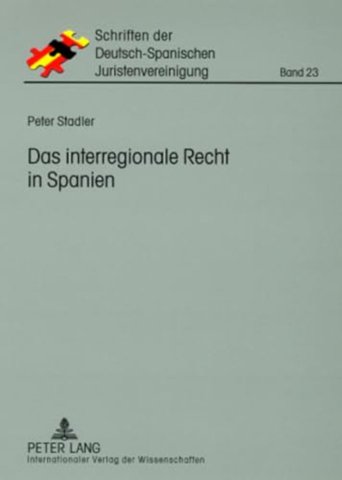 Das Interregionale Recht in Spanien